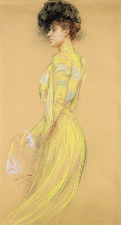 Berthe Cerny, June 1900 by Jules Cayron